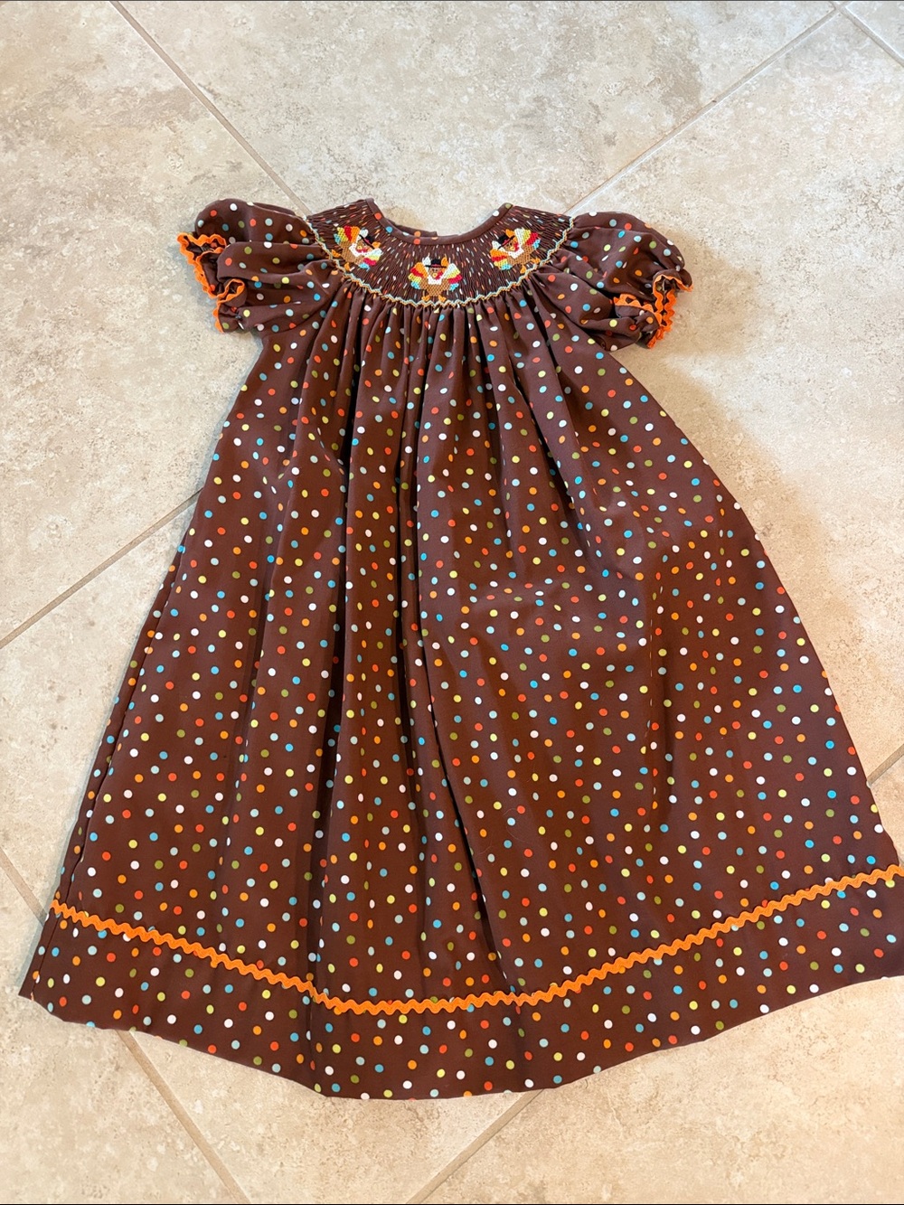 Lolly Wolly Doodle Thanksgiving Dress